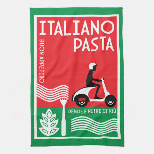 Italian Cook Kitchen Towel