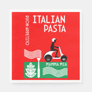 Italian Cook Napkins