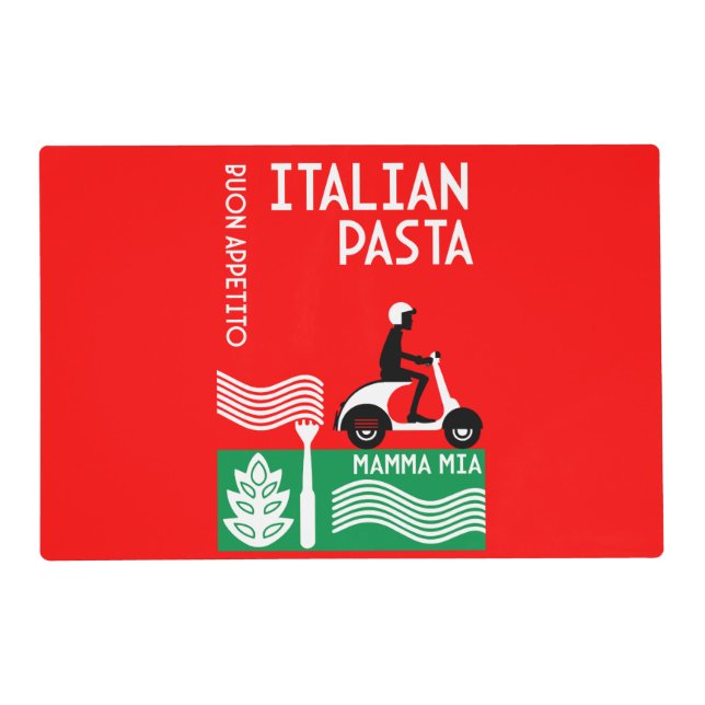 Italian Cook Placemat (Front)