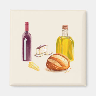 Italian Countryside Foodie Magnet