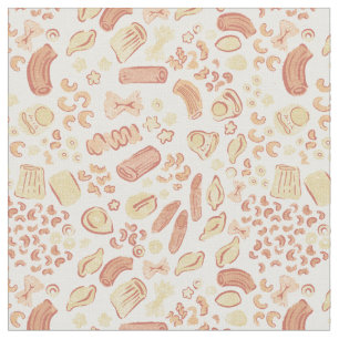 ITALIAN CUTIES The cute italian pasta pattern Fabric