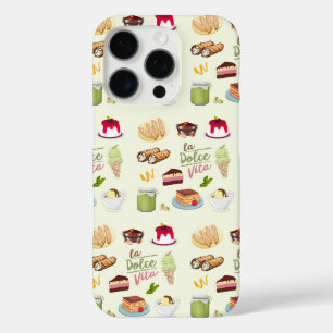Italian Desserts Sweets iPhone 16 Pro Case