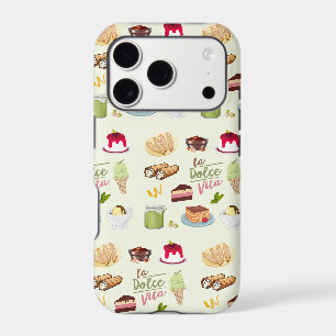 Italian Desserts Sweets iPhone 17 Pro Case