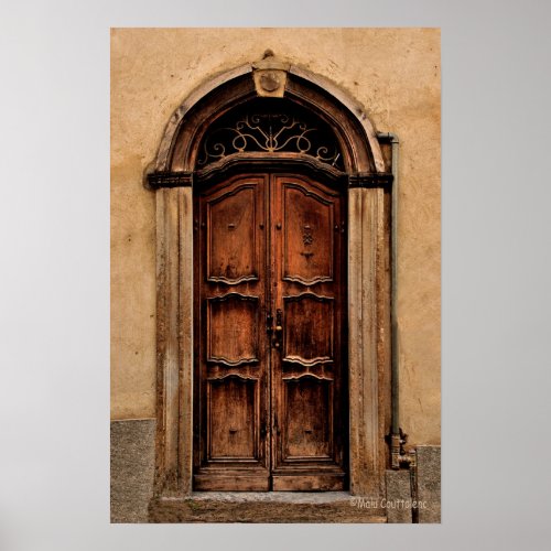 Italian Door Poster