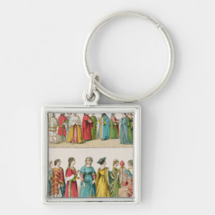 Italian Dress Keychain