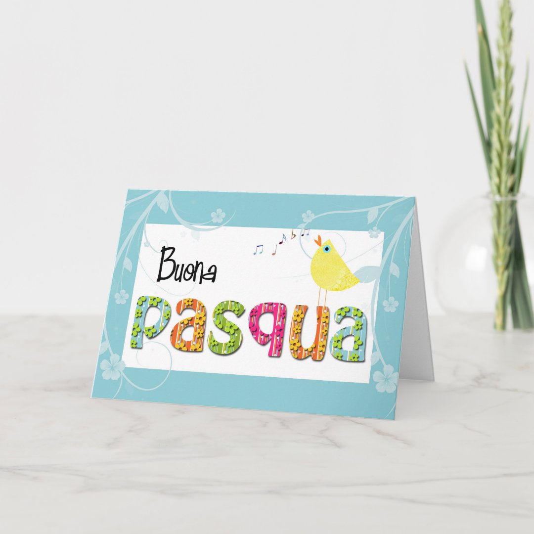 Italian easter greeting card | Zazzle