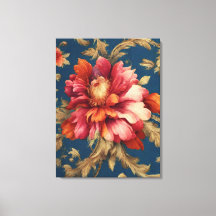 Italian Exquisite Vintage Grande Flowers