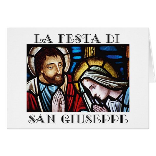 Italian Festa di San Giuseppe- Feast of St. Jos (Front Horizontal)