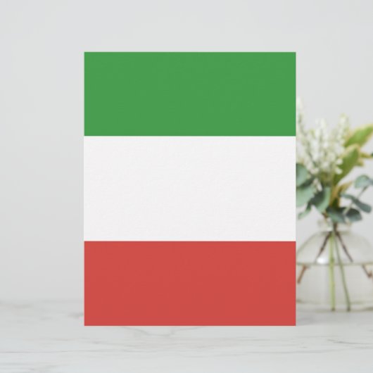 Italian Flag (Standing Front)