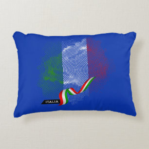 Italian flag accent pillow