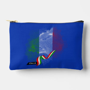 Italian flag accessory pouch
