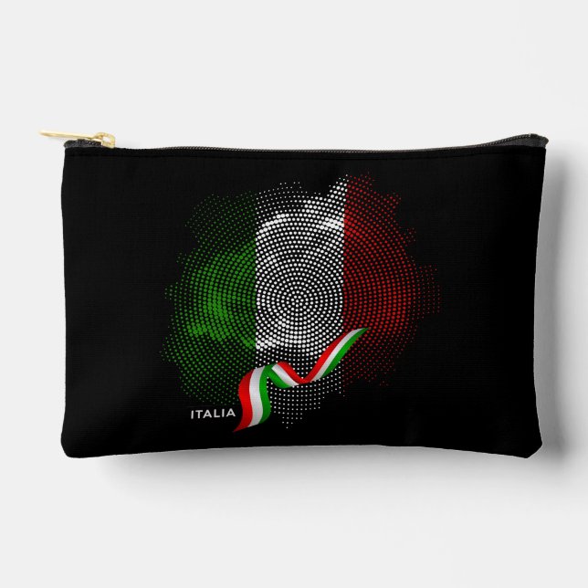 Italian flag accessory pouch (Front)