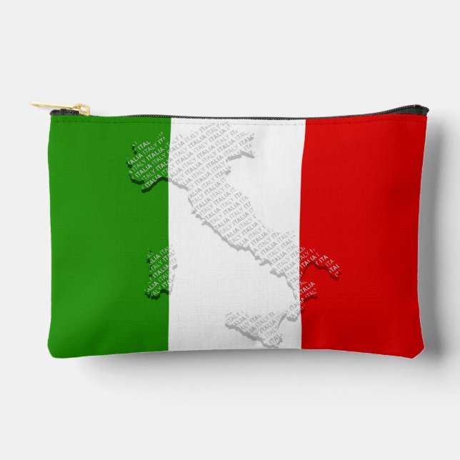 Italian flag accessory pouch (Front)