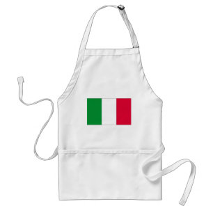 Italian Flag Adult Apron