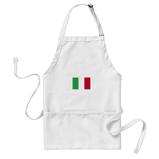 ITALIAN FLAG ADULT APRON (Front)