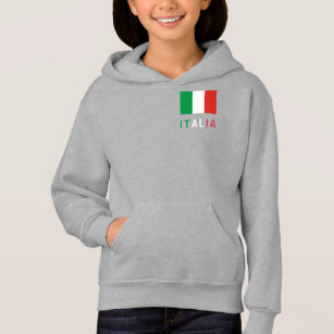 Italian Flag and Italia Hoodie