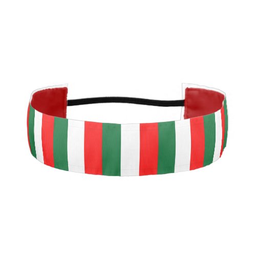 Italian Flag Athletic Headband