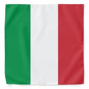 Italian flag bandanas