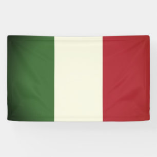 Italian Flag Banner