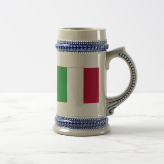 ITALIAN FLAG BEER STEIN