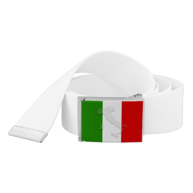 Italian flag belt (Snake)