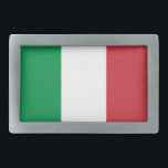 Italian Flag belt buckles<br><div class="desc">Italian Flag belt buckles. Patriotic fashion accessory for men women and teen kids. Tricolore flag of Italy design. Oval or rectangular shape.
Custom Birthday or Christmas gift idea for Italian American friends and family.</div>