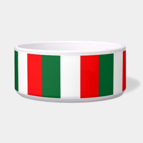 Italian Flag Bowl