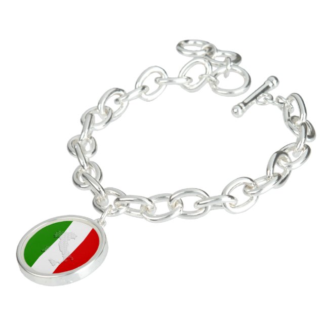 Italian flag bracelet (Side)