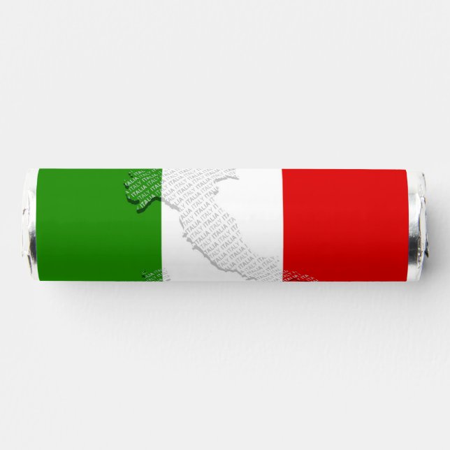 Italian flag breath savers® mints (Front)