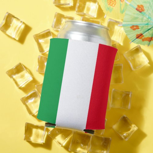 Italian Flag Can Cooler