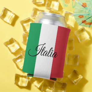 Italian Flag can cooler, Italy party / sports Cooler