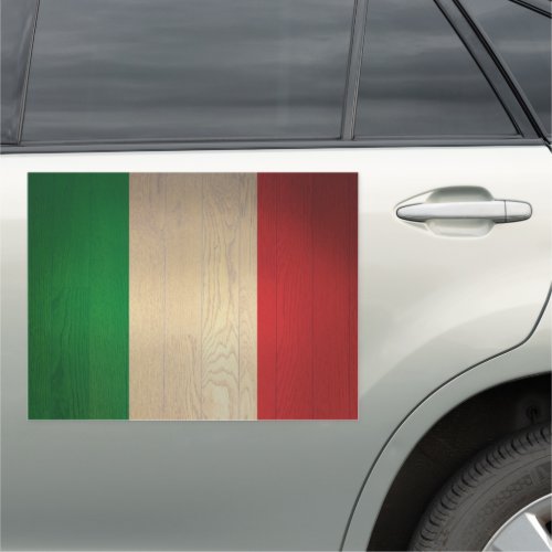 Italian Flag  Car Magnet
