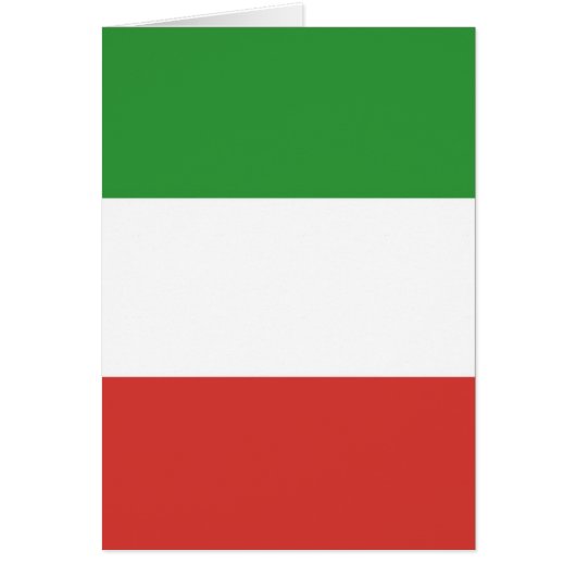 Italian Flag Cards (Front)