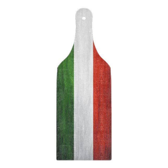 Italian Flag Cutting Board (Front)