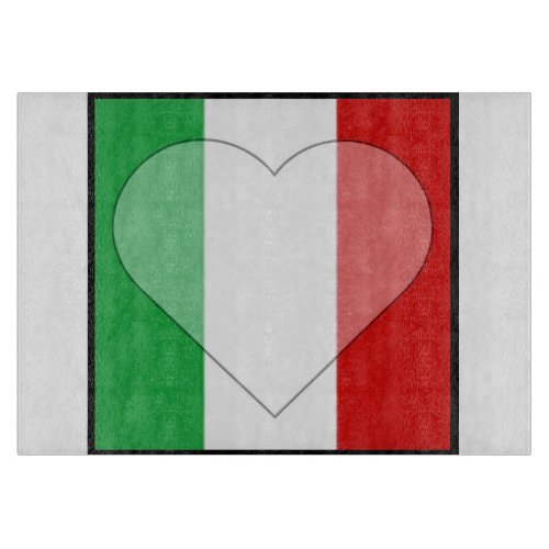 Italian Flag Cutting Board
