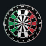 Italian flag dartboard design | Distressed look<br><div class="desc">Italian flag dartboard design | Distressed look Distressed look dart board with flag of Italy. Vintage tricolore flag. Grunge style dartboard for real man cave. Personalizable with funny text.  Awesome gift idea for Italian Americans. Surprise your dad uncle grandpa brother etc.</div>