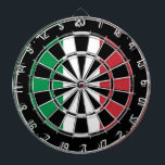 Italian flag dartboard design | Distressed look<br><div class="desc">Italian flag dartboard design | Distressed look Distressed look dart board with flag of Italy. Vintage tricolore flag. Grunge style dartboard for real man cave. Personalizable with funny text.  Awesome gift idea for Italian Americans. Surprise your dad uncle grandpa brother etc.</div>