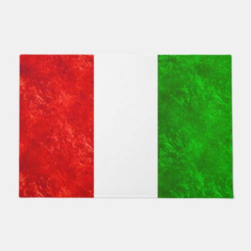 Italian Flag Design Doormat