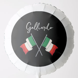 Italian Flag Family Reunion Balloon