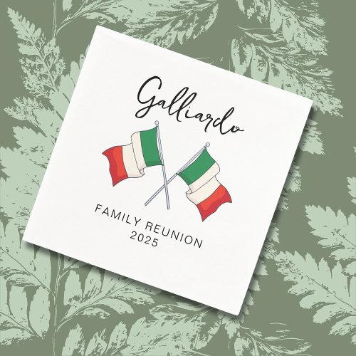 Italian Flag Family Reunion 