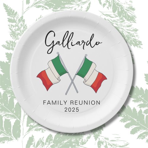 Italian Flag Family Reunion 