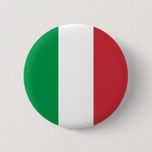 Italian Flag, flag of italy, italia Button