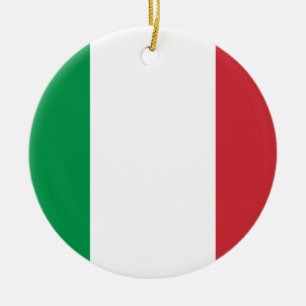 Italian Flag - Flag of Italy - Italia Ceramic Ornament