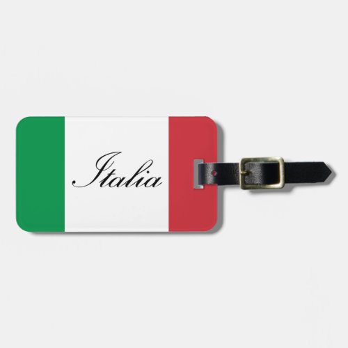 Italian Flag _ Flag of Italy _ Italia Luggage Tag