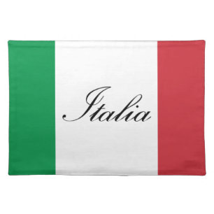 Italian Flag - Flag of Italy - Italia Placemat