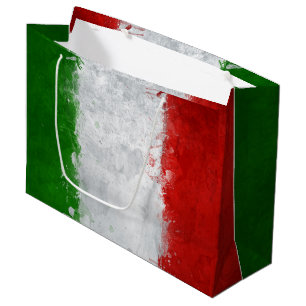 Italian Flag Gift Bag