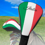 Italian Flag &amp; Golf Italy Sports Covers /clubs at Zazzle