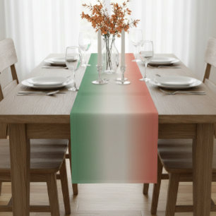Italian Flag Gradient Table Runner - Kitschen 