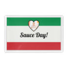 Italian Flag Heart Nonna Custom Photo Sauce Day 