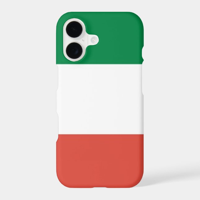 italian flag iphone case (Back)